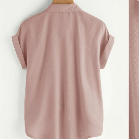 Button front blouse - Picture 2 of 2